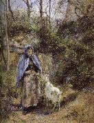 Camille Pissarro, Woman sheep
